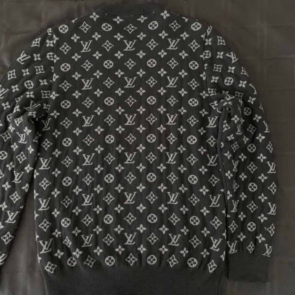 Louis Vuitton Half & Half cashmere sweater - XL